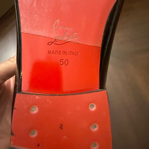 NEW/AUTHENTIC - Christian Louboutin Men’s Patent Leather Luxury Dress Shoes - Picture 16 of 16